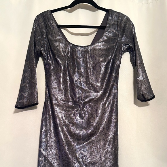 Guess, Sequin Dress, Grey - Picture 1 of 4